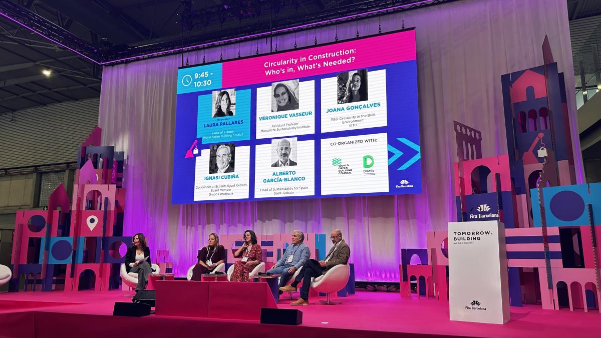 Members of the Drastic consortium conduct the Smart City Expo 2025 roundtable.