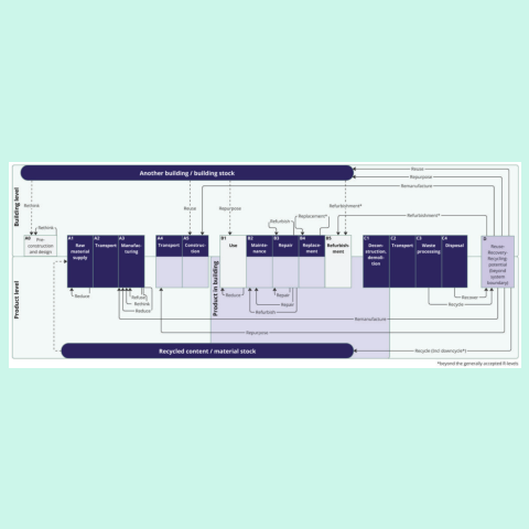 Mapping of the interaction between the R-strategies and information modules